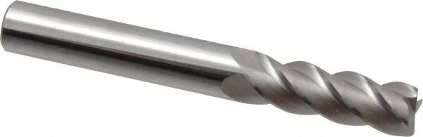 ACCUPRO 3/8 Diam 4 Flute Solid Carbide 0.015 Corner Radius End Mill