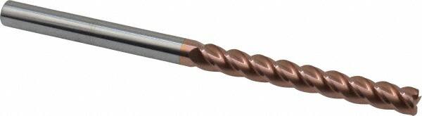 ACCUPRO 3/8 Diam 4 Flute Solid Carbide 0.03 Corner Radius End Mill