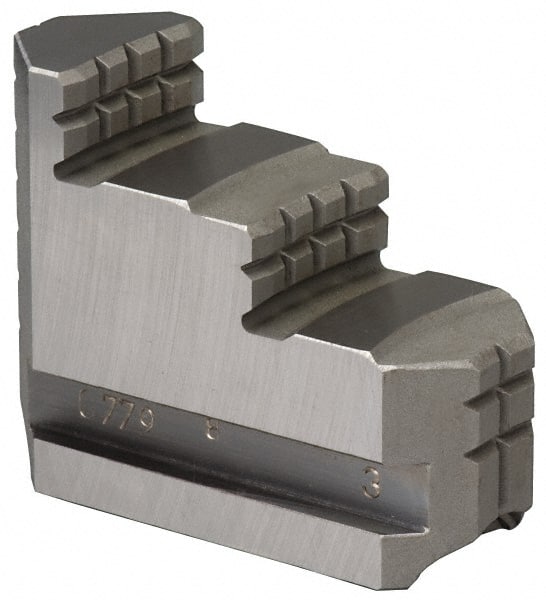 BISON 31/2 Max Chuck Diam Hard Lathe Chuck Master Jaws
