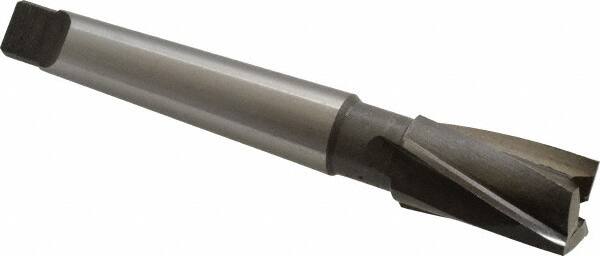 MSC INDUSTRIAL 7/8 Diam, 3 Flutes, Morse Taper Shank, Interchangeable Pilot Counterbore