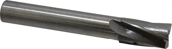 MSC INDUSTRIAL 7/8 Diam, 3/4 Shank, Diam, 3 Flutes, Straight Shank, Interchangeable Pilot Counterbore