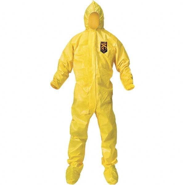 KLEENGUARD 12 Qty 1 Pack Size M PE Film Chemical Resistant Coveralls