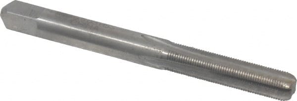 MSC INDUSTRIAL M6x0.50 Metric Fine D3 4Flute Bright Finish High Speed Steel Straight Flute Standard Hand Tap