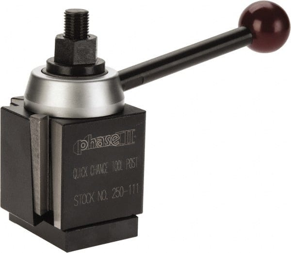 PHASE II 9 to 12 Inch Lathe Swing, Wedge Type Quick Change Tool Post