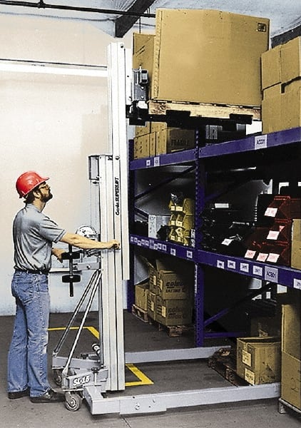 MSC 800 Lb Capacity, Standard Base Manually Operated Lift