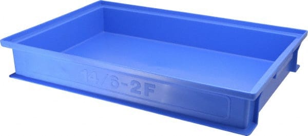 SSI SCHAEFER 0.28 Cu Ft, 22 Lb Load Capacity Blue Polyethylene & Conductive PP Tote Container