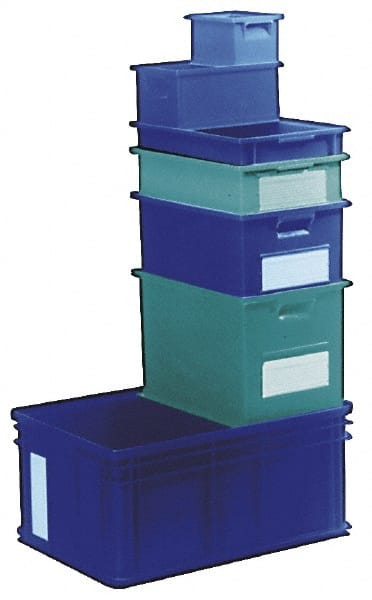 SSI SCHAEFER 2.51 Cu Ft, 55 Lb Load Capacity Blue Polyethylene & Conductive PP Tote Container