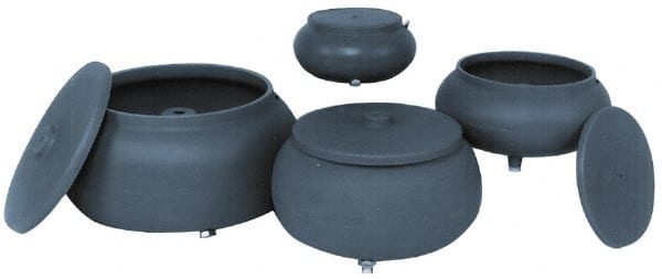 RAYTECH 1.87 Gal Vibratory Tumbler Bowl & Lid