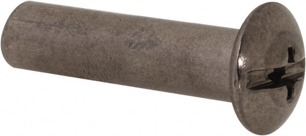 MSC #1024 Thread Barrel, Slotted/Phillips Drive, Stainless Steel Sex Bolt & Binding Post