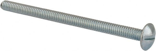 MSC INDUSTRIAL 1/420 UNC, 4 Length Under Head Slotted Drive Machine Screw