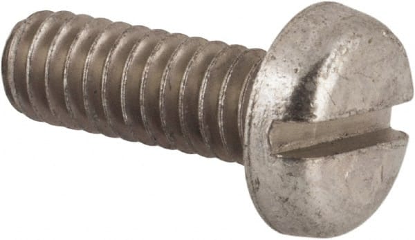 MSC INDUSTRIAL #1224 UNC, 5/8 Length Under Head Slotted Drive Machine Screw