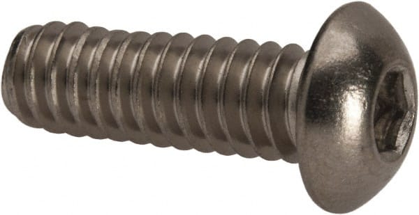 MSC INDUSTRIAL 1/420 UNC Hex Socket Button Cap Screw