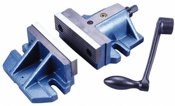 BISON Machine Vises; Throat Depth (mm): 100.0 ; Orientation Type: Horizontal ; Number of Stations: 1 ; Base Motion Type: Stationary ; Operation Type: Manual ; Jaw Height (mm): 63.00