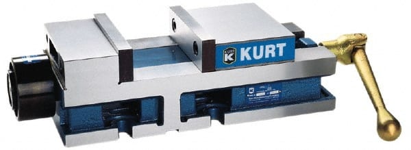 KURT 6 Jaw Width, 6 Jaw Opening Capacity, Horizontal Stationary Machine Vise