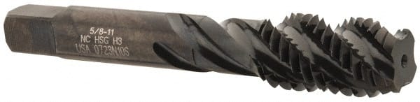 HERTEL 5/811 UNC 4 Flute 3B Bottoming Spiral Flute Tap