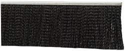 PRO-SOURCE 1/2 Back Strip Brush Width, Metal Black Nylon Strip Brush