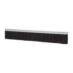 PRO-SOURCE 1/2 Back Strip Brush Width, Metal Back Horsehair Strip Brush