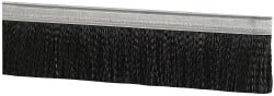 PRO-SOURCE 1/2 Back Strip Brush Width, Metal Black Nylon Strip Brush