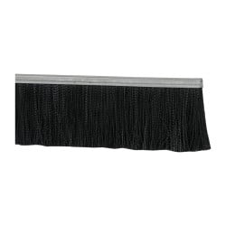 PRO-SOURCE 1/2 Back Strip Brush Width, Metal Black Nylon Strip Brush