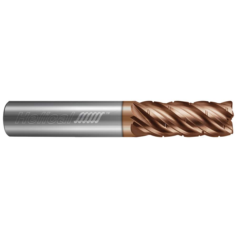 HELICAL SOLUTIONS Corner Radius & Corner Chamfer End Mills; Mill Diameter (Decimal Inch): 0.1250 ; Mill Diameter (Inch): 1/8 ; End Mill Material: Solid Carbide ; Corner Radius (Decimal Inch): 0.0100 ; Number Of Flutes: 5 ; Overall Length (Inch): 21/2