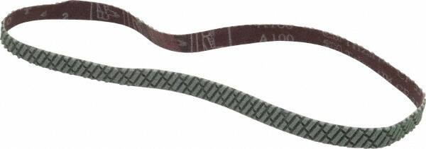 3M MMM 1/2 Wide x 24 OAL, 100 Trizact Grit, Aluminum Oxide Abrasive Belt