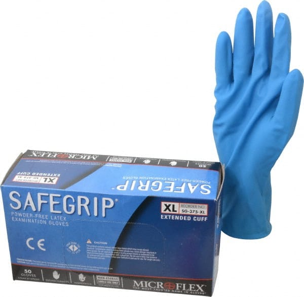 MICROFLEX ANSELL HEALTHCA SAFEGRIP PF LATEX EXAM XLARGE