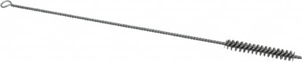 SCHAEFER BRUSH 3 Long x 1/2 Diam Stainless Steel Long Handle Wire Tube Brush