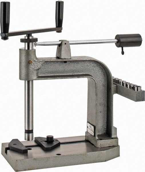 MSC INDUSTRIAL #6 to 5/8 Tap Compatibility, 121/2 Table Length x 61/2 Table Width, Hand Tapper