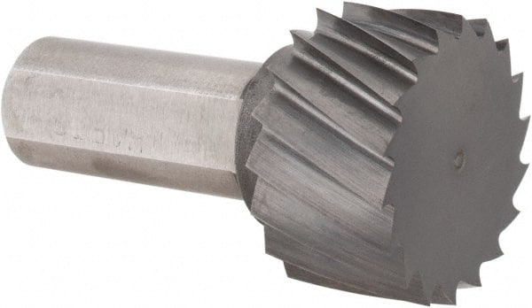HARIG 1/8 Hole Diam, 45&deg; Bevel, Bladeless Solid Carbide Cutter