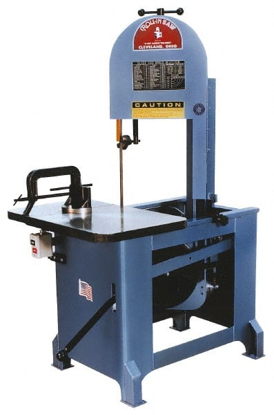 ROLL-IN SAW 83/4 Throat Capacity Step Pulley Vertical Bandsaw