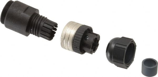 BRAD HARRISON 4 Amp, Female Straight Field Attachable Connector Sensor and Receptacle