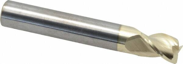 ACCUPRO 3/8 Diam 3 Flute Solid Carbide 0.045 Corner Radius End Mill
