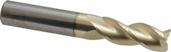ACCUPRO 3/8 Diam 3 Flute Solid Carbide 0.03 Corner Radius End Mill