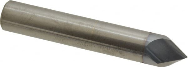 ACCUPRO 1/2 Diam 2 Flute Single End Solid Carbide Chamfer Mill