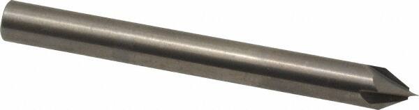 ACCUPRO 1/4 Diam 4 Flute Single End Solid Carbide Chamfer Mill