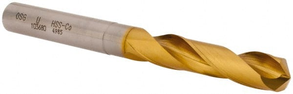 OSG 0.368 130&deg; Spiral Flute Cobalt Screw Machine Drill Bit