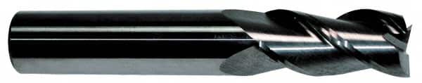 ACCUPRO 11/16, 11/2 LOC, 3/4 Shank Diam, 4 OAL, 3 Flute, Solid Carbide Square End Mill
