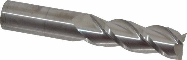 ACCUPRO 1, 3 LOC, 1 Shank Diam, 6 OAL, 3 Flute, Solid Carbide Square End Mill