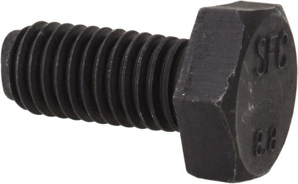 MSC INDUSTRIAL M10x1.50mm Metric Coarse, 22mm Length Under Head Hex Head Cap Screw