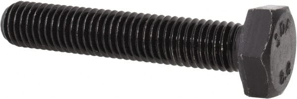 MSC INDUSTRIAL M10x1.50mm Metric Coarse, 55mm Length Under Head Hex Head Cap Screw