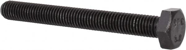 MSC INDUSTRIAL M10x1.50mm Metric Coarse, 90mm Length Under Head Hex Head Cap Screw