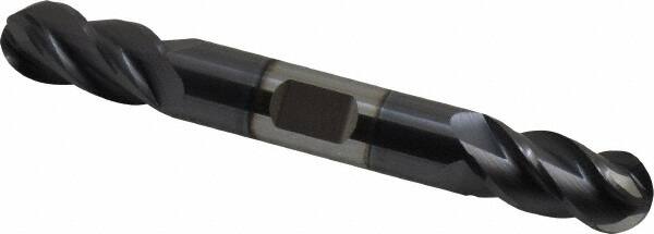ACCUPRO 1/2 Diam, 1 LOC, 4 Flute Solid Carbide Ball End Mill