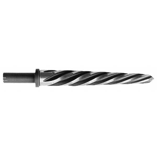 ALVORD POLK 11/8 Reamer Diam, 1/2 Diam Straight Shank, 59/16 Flute, Construction Reamer