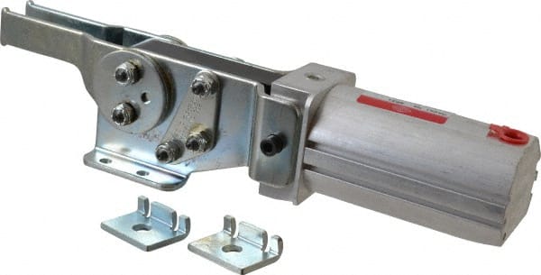 DE-STA-CO 390 Lb Inner Hold Capacity, Horiz Mount, Air Power HoldDown Toggle Clamp