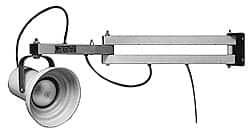 MSC 24 Inch, Pivot Friction, Wall Mounted, Incandescent, Yellow, Dock Light