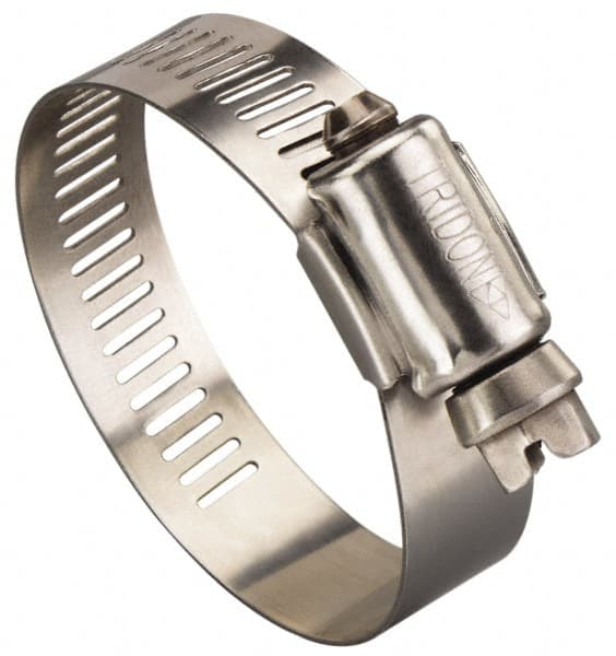 IDEAL TRIDON SAE Size 116, 53/4 to 73/4 Diam, Stainless Steel Worm Drive Clamp