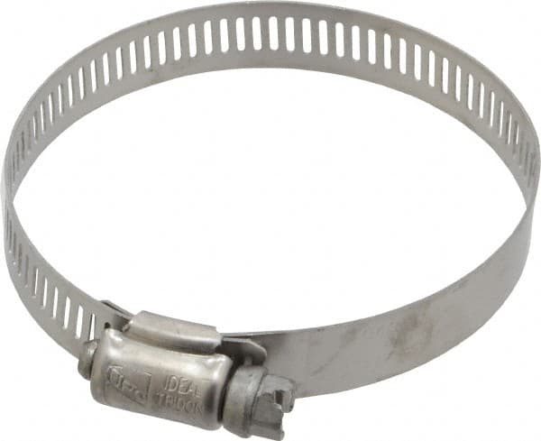IDEAL TRIDON SAE Size 40, 21/16 to 3 Diam, Stainless Steel Worm Drive Clamp