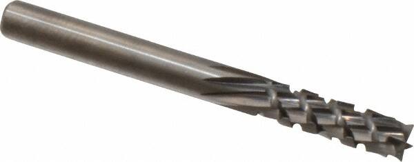 ONSRUD 3/16 Cut Diam, 3/16 Shank Diam, Carbide Fluted Cylinder Burr