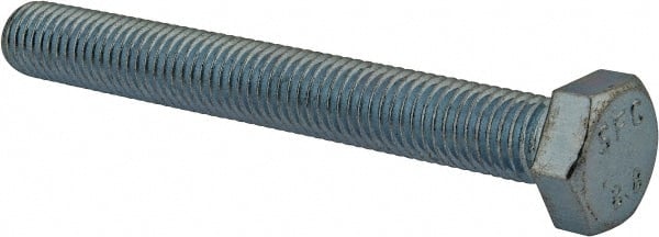 MSC INDUSTRIAL M12x1.75mm Metric Coarse, 100mm Length Under Head Hex Head Cap Screw