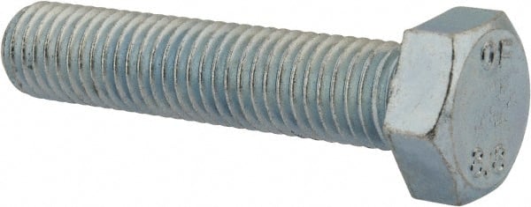 MSC INDUSTRIAL M14x2.00mm Metric Coarse, 65mm Length Under Head Hex Head Cap Screw